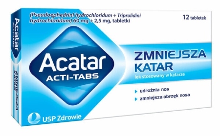 Acatar Acti-Tabs, 12 tabletek