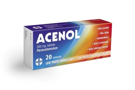 Acenol, 300mg, 20 tabletek