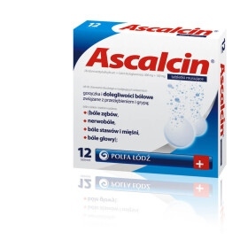 Ascalcin, tabletki musujące, 12 szt.