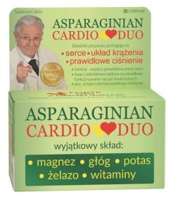 Asparaginian Cardio Duo, 50 tabletek