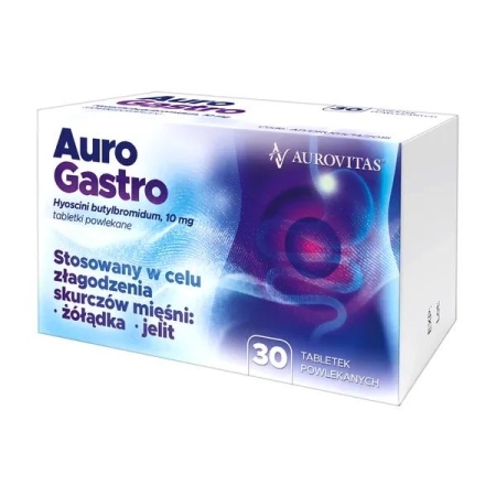 AuroGastro 10 mg, 30 tabletek powlekanych