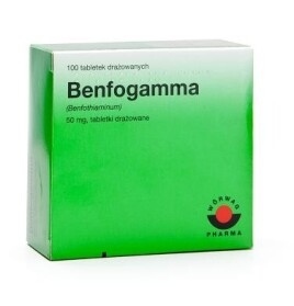 Benfogamma, 50 mg, 100 tabletek drażowanych