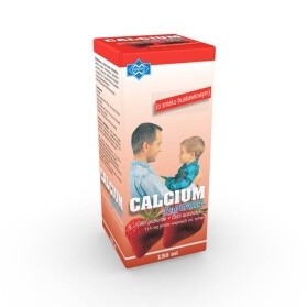 Calcium syrop o smaku truskawkowym, 150 ml