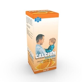 Calcium, syrop pomarańczowy, 150 ml