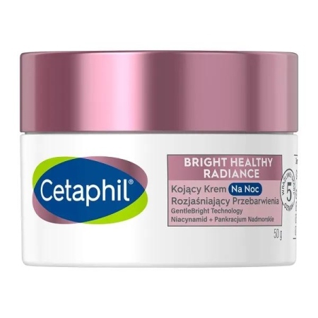 Cetaphil Bright Healthy Radiance, krem rozjaśniający  przebarwienia na noc, 50g