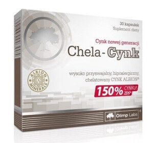 Chela-Cynk, 30 kapsułek