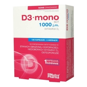 D3 Mono 1000 J.m. kapsułki x 120