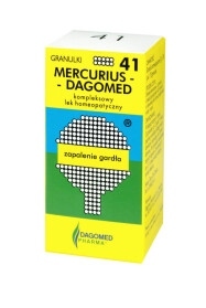 Dagomed 41 Mercurius zapalenie gardła