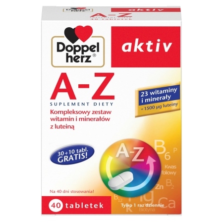 Doppelherz aktiv A-Z, 40 tabletek