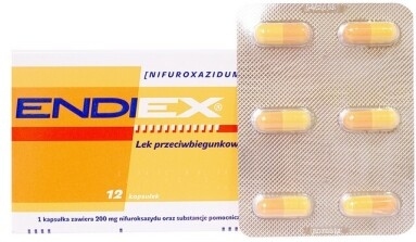 Endiex 200 mg, 12 kapsułek
