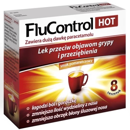 Flucontrol Hot, 8 saszetek