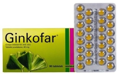 Ginkofar, tabletki, 90 szt