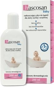 Hascosan Baby, natłuszczający płyn do kąpieli, 200ml