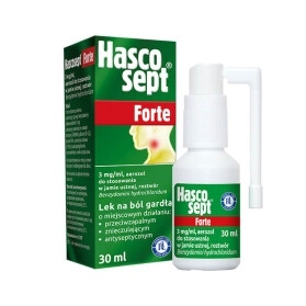 Hascosept Forte, aerozol, 30 ml