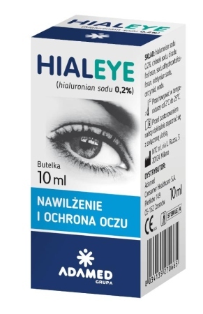 Hialeye 0,2% krople do oczu 10ml