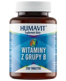Humavit N - Witaminy z Grupy B, 250 tabletek
