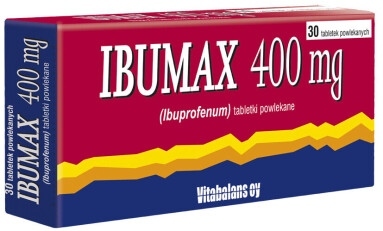Ibumax, 400mg, 30 tabletek