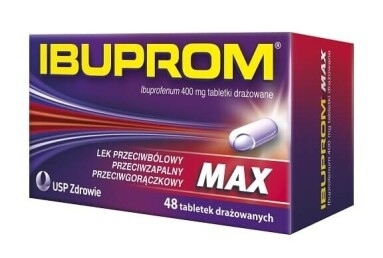 Ibuprom Max, tabletki, 48 szt.