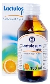 Lactulosum Hasco (laktuloza), syrop, 2,5g/5ml, 150 ml