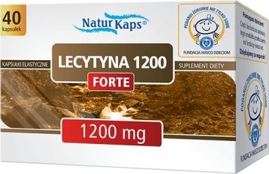 Lecytyna Naturkaps Forte 1200, kapsułki, 40 szt.