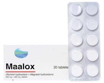 Maalox, 400mg, tabletki, 20 szt.