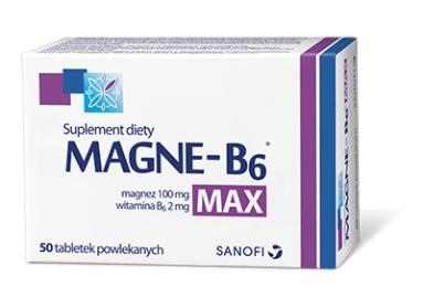 Magne B6 Max, 50 tabletek