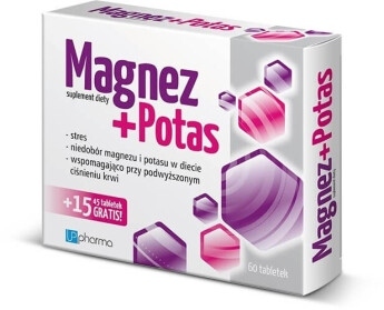 Magnez + Potas tabletki x 60