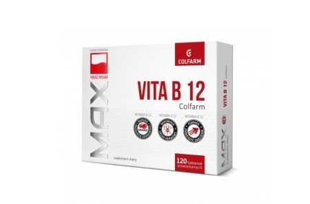 Max Vita B12 Colfarm, 120 tabletek