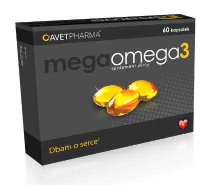 Mega Omega 3, 60 kapsułek