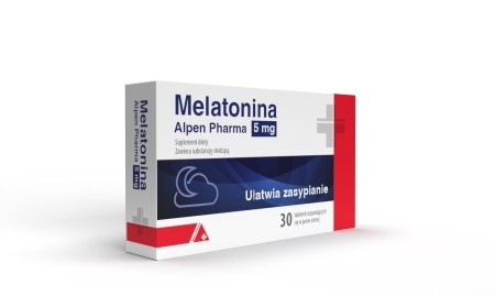 Melatonina Alpen Pharma, 5 mg, tabletki, 30 sztuk