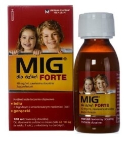 Mig dla dzieci Forte, 40mg/ml, 100ml