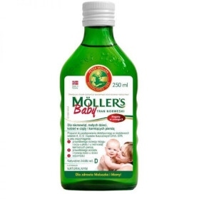 Mollers Baby Tran Norweski Naturalny 250 ml