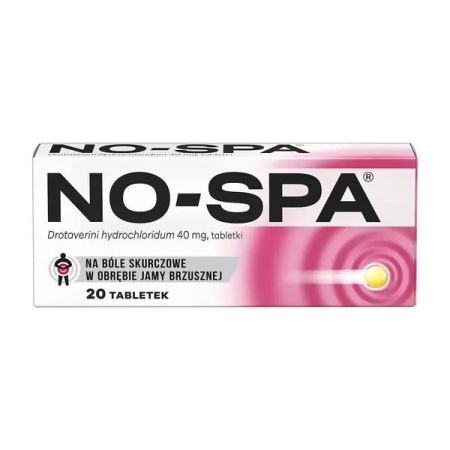 No-Spa, 20 tabletek