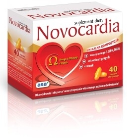 Novocardia, 40 kapsułek, zdrowe serce i układ krążenia