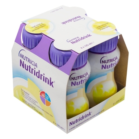 Nutridrink o smaku waniliowym, 4x125 ml