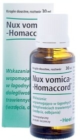Nux Vomica Homaccord, płyn 30 ml