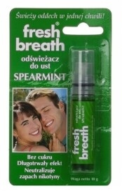 Odświeżacz do ust Jordan Fresh Breath spearmint (zielony)