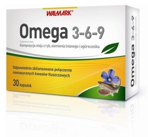 Omega 3-6-9, kapsułki, 500 mg, 30 szt.