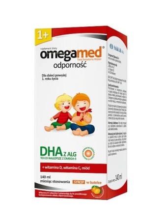 Omegamed Odporność 1+, syrop w butelce, 140ml