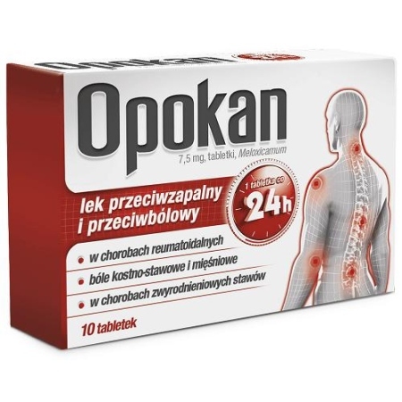 Opokan 7,5 mg  20 tabletek
