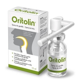 Oritolin spray do gardła, 12 ml