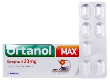 Ortanol Max, 20 mg, 7 kapsułek
