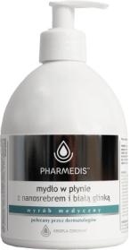 Pharmedis Mydło w płynie z Nanosrebrem i Białą glinką 150 ml