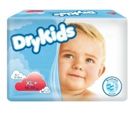Pieluchomajtki Dry Kids Xl+ (15-30Kg), 30 szt.