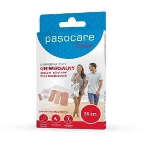 Plastry Pasocare Universal Plus 26 szt zestaw