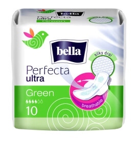 Podpaski Bella Perfecta Green, 10 sztuk