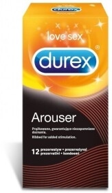 Prezerwatywy Durex Arouser, 12 sztuk