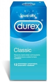Prezerwatywy Durex Classic, 12 sztuk