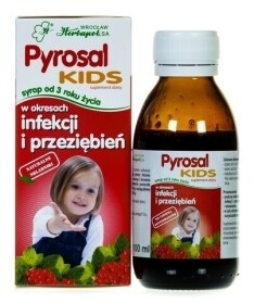 Pyrosal Kids, syrop, 100 ml