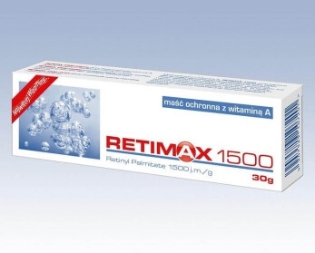 Retimax 1500, maść ochronna z witaminą A, 30g